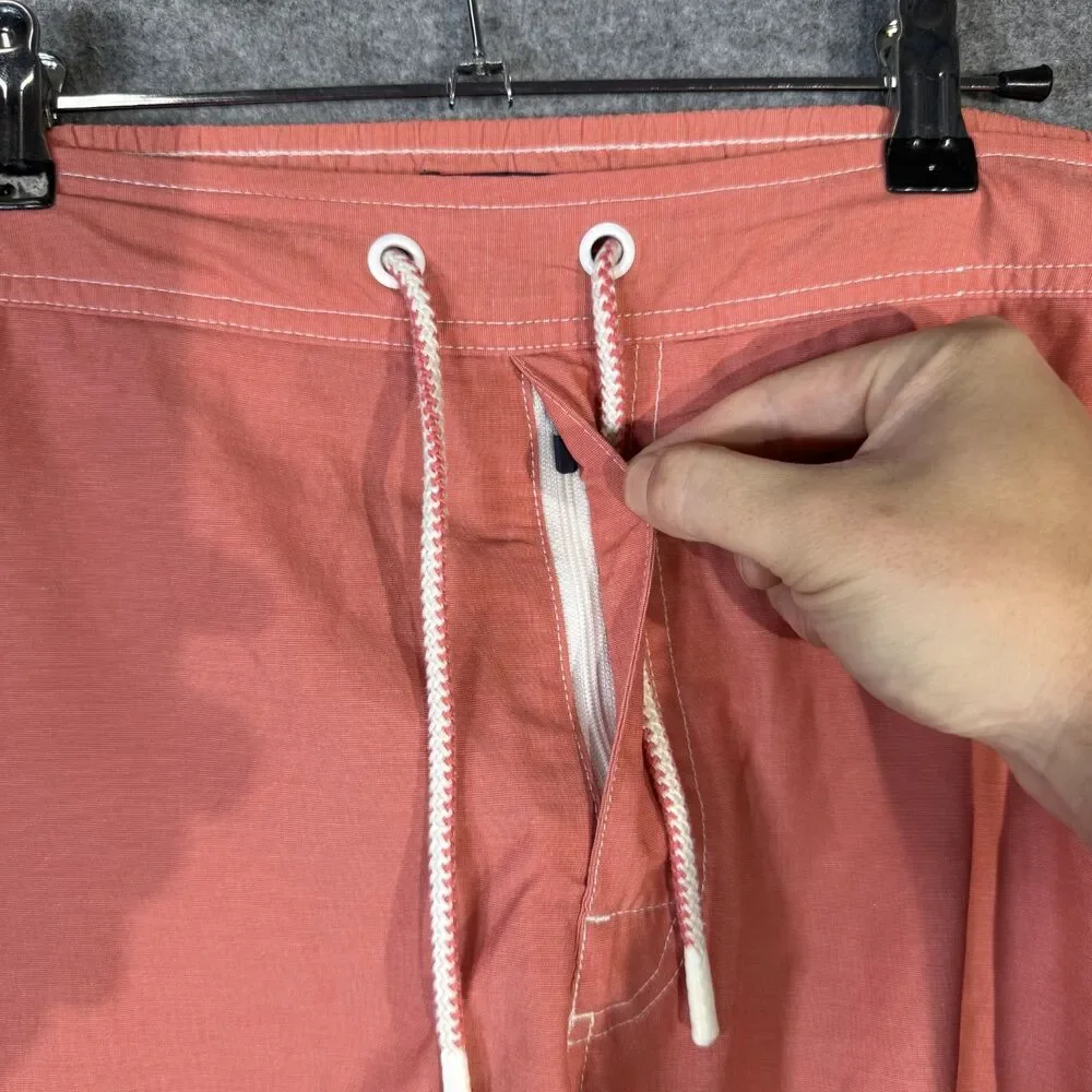 johnnie-O Mens Board Shorts‎ Red Color Size M